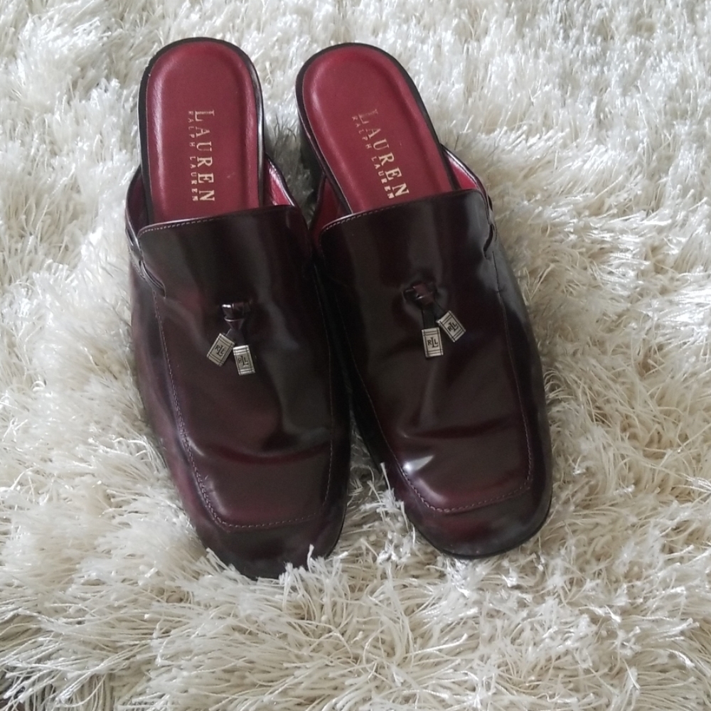 Ralph Lauren Rosemary Tassel Mules